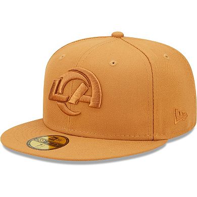 Men's New Era Brown Los Angeles Rams Team Color Pack 59FIFTY Fitted Hat