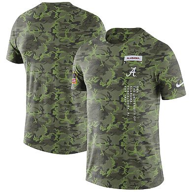 Men's Nike Camo Alabama Crimson Tide Military T-Shirt