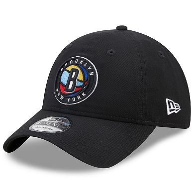 Men's New Era  White Brooklyn Nets 2022/23 City Edition  Official 9FIFTY Snapback Adjustable Hat