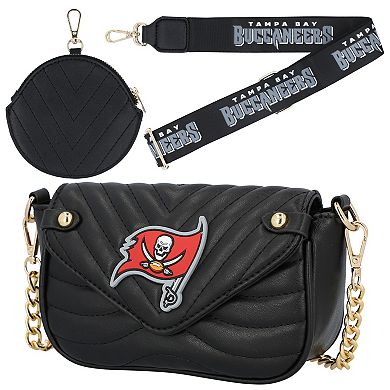 Women's Cuce Tampa Bay Buccaneers Vegan Leather Strap Bag