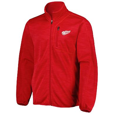 Men's G-III Sports by Carl Banks Red Detroit Red Wings Closer Transitional Full-Zip Jacket