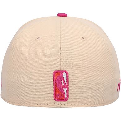 Men's New Era Orange/Pink Portland Trail Blazers Passion Mango 59FIFTY Fitted Hat