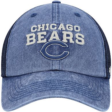 Men's '47 Navy Chicago Bears Drumlin Trucker Clean Up Snapback Hat