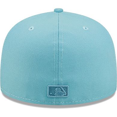 Men's New Era Light Blue Chicago Cubs Color Pack 59FIFTY Fitted Hat