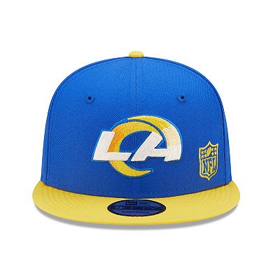 Men's New Era  Royal/Gold Los Angeles Rams  Flawless 9FIFTY Snapback Hat