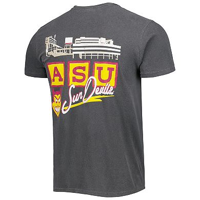 Men's Charcoal Arizona State Sun Devils Vault Stadium T-Shirt