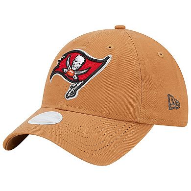 Women's New Era Brown Tampa Bay Buccaneers Core Classic 2.0 9TWENTY Adjustable Hat