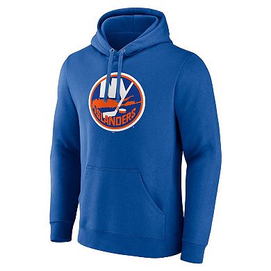 Men's Fanatics Branded Royal New York Islanders Primary Logo Pullover Hoodie