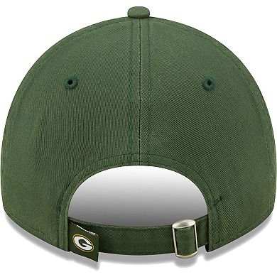 Women's New Era Green Green Bay Packers Formed 9TWENTY Adjustable Hat