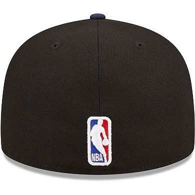 Men's New Era Navy/Black New Orleans Pelicans 2022 Tip-Off 59FIFTY Fitted Hat