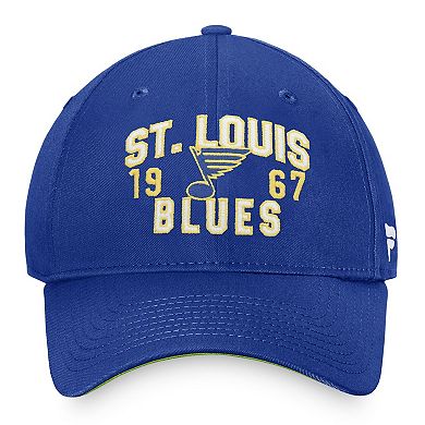 Men's Fanatics Branded Blue St. Louis Blues True Classic Retro Adjustable Hat