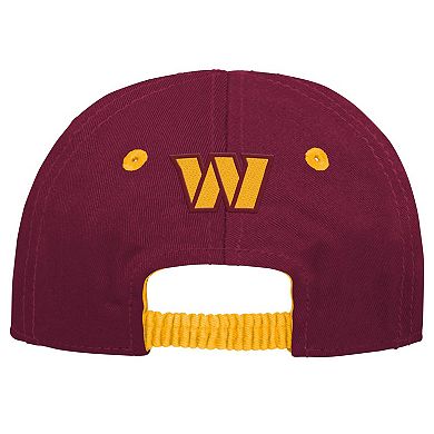 Infant Burgundy/Gold Washington Commanders My First Tail Sweep Slouch Flex Hat