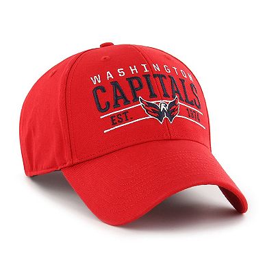 Men's '47 Red Washington Capitals Centerline MVP Adjustable Hat