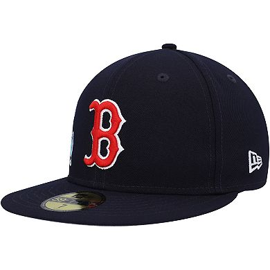 Men's New Era Navy Boston Red Sox Stateview 59FIFTY Fitted Hat