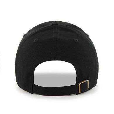 Men's '47 Black Vegas Golden Knights Centerline MVP Adjustable Hat