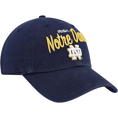 Women's '47 Navy Notre Dame Fighting Irish Phoebe Clean Up Adjustable Hat