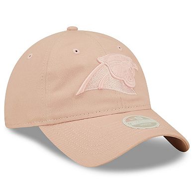 Women's New Era Pink Carolina Panthers Core Classic 2.0 Tonal 9TWENTY Adjustable Hat