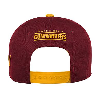 Preschool Burgundy Washington Commanders Lock Up Snapback Hat