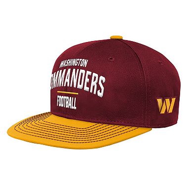 Preschool Burgundy Washington Commanders Lock Up Snapback Hat