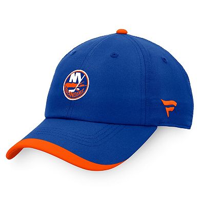 Men's Fanatics Branded Royal New York Islanders Authentic Pro Rink Pinnacle Adjustable Hat