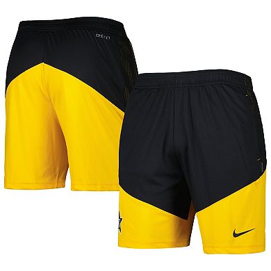 Men's Nike Black/Gold Vanderbilt Commodores Player Performance Lounge Shorts