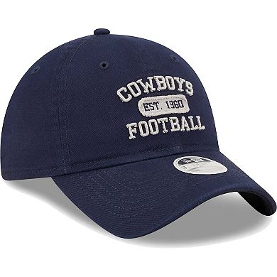 Women's New Era Navy Dallas Cowboys Formed 9TWENTY Adjustable Hat
