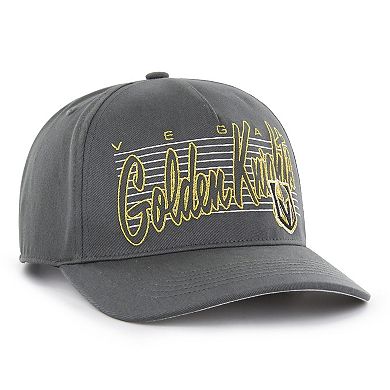 Men's '47 Charcoal Vegas Golden Knights Marquee Hitch Snapback Hat
