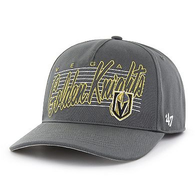 Men's '47 Charcoal Vegas Golden Knights Marquee Hitch Snapback Hat