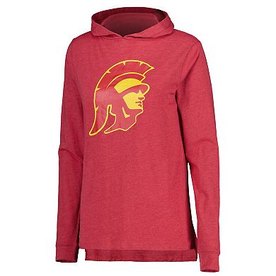 Women's Concepts Sport Cardinal USC Trojans Long Sleeve Hoodie T-Shirt & Pants Sleep Set