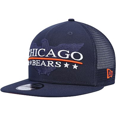 Men's New Era Navy Chicago Bears Totem 9FIFTY Snapback Hat