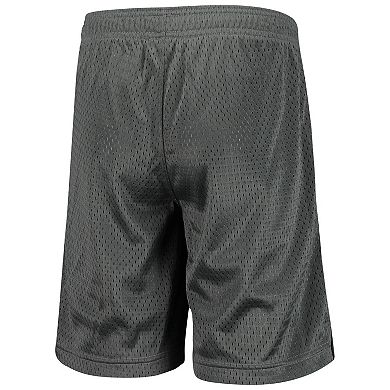 Youth Champion Charcoal Miami Hurricanes Classic Mesh Shorts