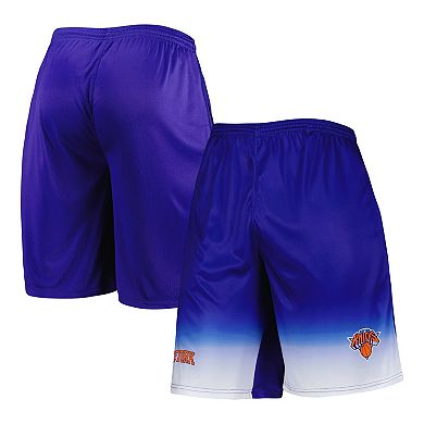 Men's Fanatics Branded Royal New York Knicks Fadeaway Shorts