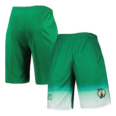 Men's Fanatics Branded Kelly Green Boston Celtics Fadeaway Shorts