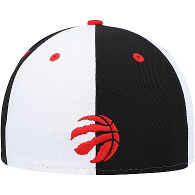 Men's New Era Black/White Toronto Raptors Griswold 59FIFTY Fitted Hat
