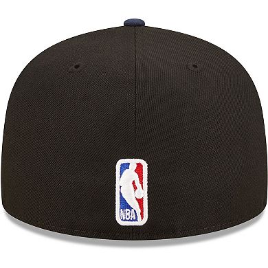 Men's New Era Navy/Black Indiana Pacers 2022 Tip-Off 59FIFTY Fitted Hat