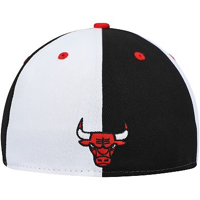 Men's New Era Black/White Chicago Bulls Griswold 59FIFTY Fitted Hat