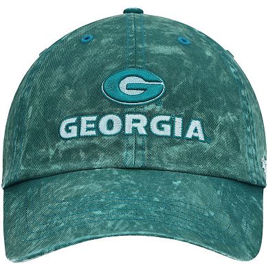 Women's '47 Teal Georgia Bulldogs Gamut Clean Up Adjustable Hat