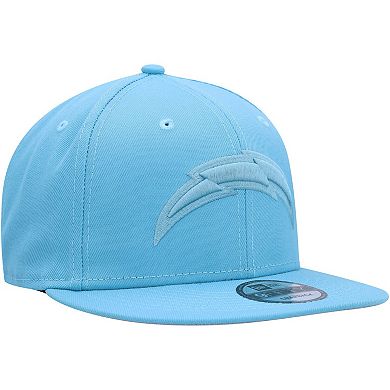 Men's New Era Aqua Los Angeles Chargers Color Pack 9FIFTY Snapback Hat