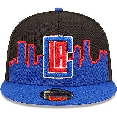 Men's New Era Royal/Black LA Clippers 2022 Tip-Off 59FIFTY Fitted Hat