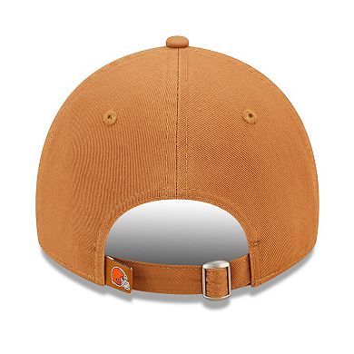 Women's New Era Brown Cleveland Browns Core Classic 2.0 9TWENTY Adjustable Hat