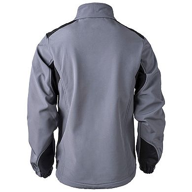 Men's Dunbrooke Charcoal Washington Commanders Softshell Fleece Full-Zip Jacket