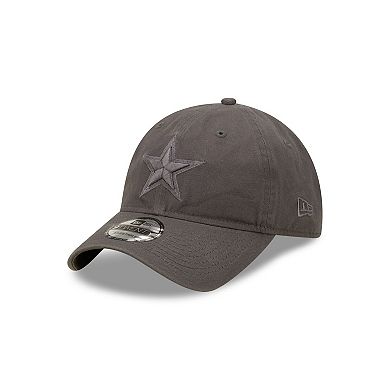Men's New Era Graphite Dallas Cowboys Core Classic 2.0 Tonal 9TWENTY Adjustable Hat