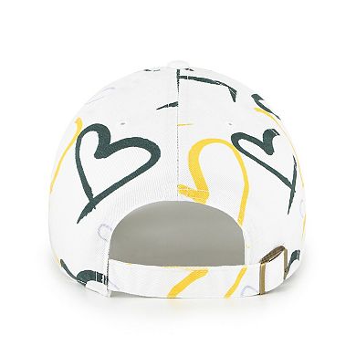 Youth '47 White Oakland Athletics Adore Clean Up Adjustable Hat