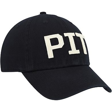 Women's '47 Black Pittsburgh Steelers Finley Clean Up Adjustable Hat