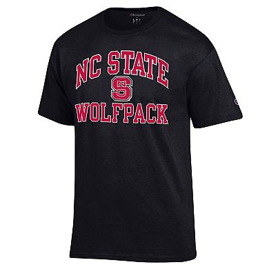 Men's Champion Black NC State Wolfpack High Motor T-Shirt