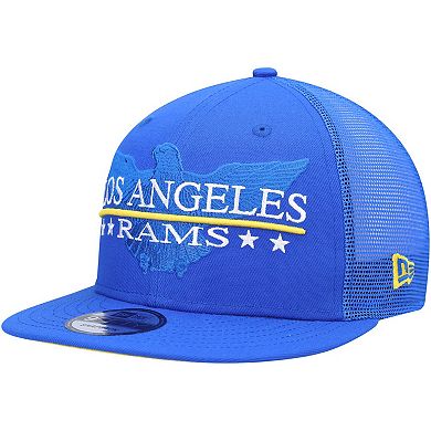 Men's New Era Royal Los Angeles Rams Totem 9FIFTY Snapback Hat
