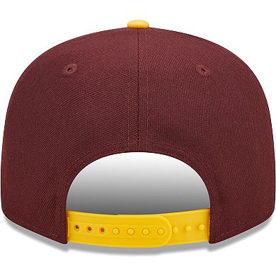Men's New Era White/Maroon Arizona State Sun Devils Retro Sport 9FIFTY Snapback Hat