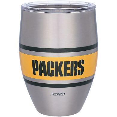 Tervis Green Bay Packers 12oz. Stripes Wine Tumbler