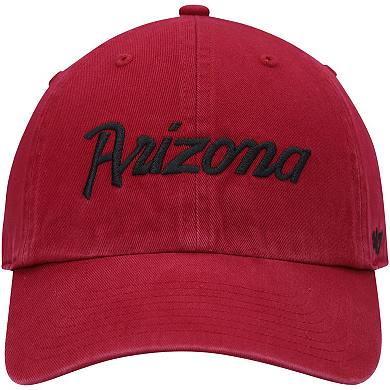 Men's '47 Cardinal Arizona Cardinals Crosstown Clean Up Adjustable Hat