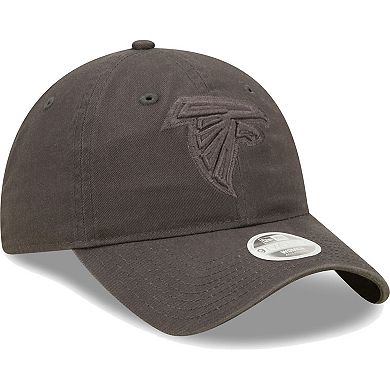 Women's  New Era Graphite Atlanta Falcons Core Classic 2.0 Tonal 9TWENTY Adjustable Hat